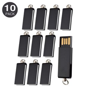 Free Shipping Bulk 10PCS 64MB Mini Swivel USB 2.0 Flash Drives Rotating Pen Drives Thumb Storage for PC Macbook USB Memory Stick Colorful