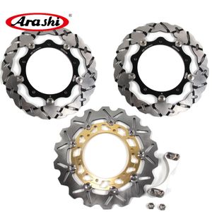 Arashi For YAMAHA XP T-MAX 500 2004 2005 2006 2007 Front Rear Brake Disc Rotors Disk Motorcycle XP500 T MAX