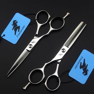 Freelander 5.5 inch ZS-03 left hand 440C Cutting / thinning scissors with retail case high quality scissors Manufacturer