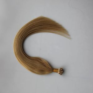 Fusion Hair Extensions Straight Pre Bonded Human Hair 100g Remy Keratin European Human Hair On Capsule