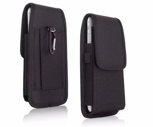 Klips do paska Holster Universal Telefon Przypadki do iPhone 13 Samsung Huawei Moto LG Skórzany Studka Talii Pack Torba Sport Nylon Flip Mobile Okładki