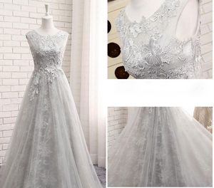 Elegant Lace Mother of the bride dresses Scoop Cap Sleeves Lace-up Back Floor Length Mother's Dress Cheap