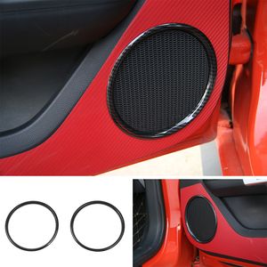 Dekoracja głośnika drzwi samochodowych Dekoracja pierścienia ramka dla Forda Mustanga Wewnętrzne akcesoria 222k