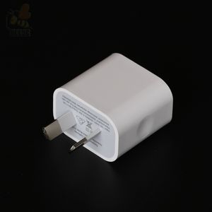 5 V 2USB 2 USB Zasilacz Adapter Ładowarka Telefon Adapter Plug Adapter Zasilacze Przypadki AU Wtyczka 2A 500 sztuk / partia