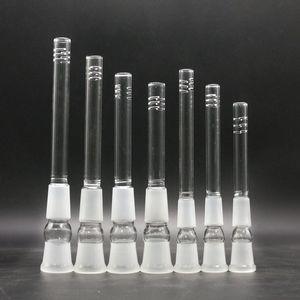 Glass downstem diffuser 14mm to 18mm Male Female Joint Hookahs down stem for bong water pipes