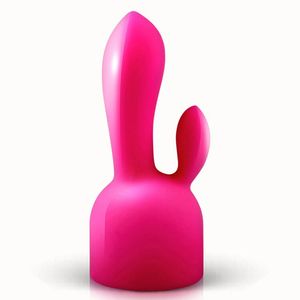 AV Massager Vibrator Caps Magic Wand Attachment Head Sleeve G-Spot Stimulator Stimulation Sexleksaker eller Kvinnor Vuxen Sexprodukter