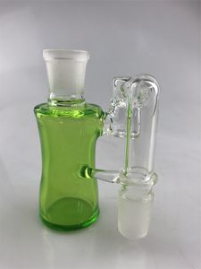 Bong per pipa da fumo in vetro verde con narghilè, giunto da 14 mm, concessioni sui prezzi diretti di fabbrica