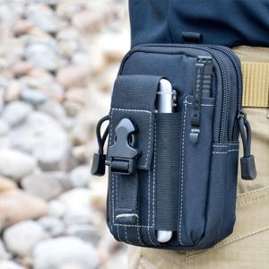 Brieftasche Tasche Geldbörse Telefon Fall Outdoor Taktische Holster Militär Molle Hüfte Taille Gürtel Tasche mit Reißverschluss für Handy