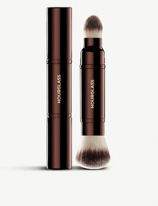 Hot Hourglass Retractable Double Ended Makeup Teint Brush Brandneue flüssige Foundation Rouge Puder Kosmetik Einzelpinsel Echte Qualität