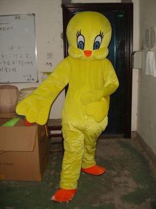 2018 Heißer Verkauf Baby Huhn gelb Kostüm Cartoon Erwachsene Tier Maskottchen Kostüm kostenloser Versand
