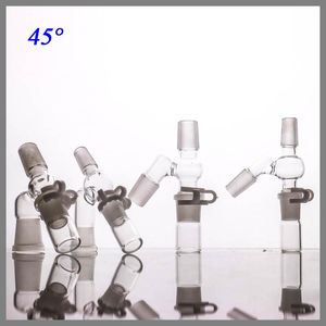 Anderes Raucherzubehör, Glasfänger, Hersteller, 14 mm abgewinkelter weiblicher männlicher Adapter, komplettes Set für Öl, dreiteilig