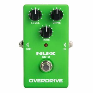 NUX OD-3 Overdrive Electric Guitar Effect Pedal True Bypass Warm tube natural overdrive sound Guitar Pedal free shipping