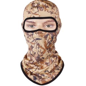 14 Colors Camouflage tactical masks Motorcycle balaclava Hat Cycling Caps Outdoor Sport Ski Mask CS windproof dust hood cap
