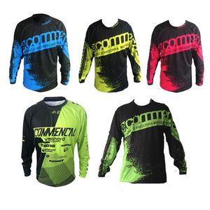 2018 New Style Pro Team commencal Downhill Jersey Ropa Mountain Bike Motorcycle MTB DH Long Sleeve MOTO Shirt