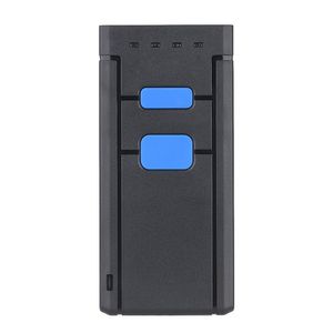 Freeshipping Mini Sem Fio Bluetooth Barcode Scanners Barcode Scanners CCD Leitor de Código de Barras Portátil Sem Fio de Um Tamanho de Luz Vermelha