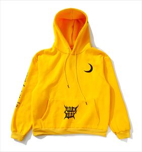 Kış Polar Tişörtü Erkek Giyim KAFATASı Gevşek Kapşonlu Tasarımcı Hoodies