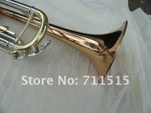 New OVES Bb Trumpet B Flat Professional Phosphor Bronze Trumpet Gold Plated Surface Musical Instruments With Case