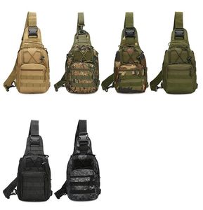 Outdoor Tactical Backpacks cycling Sport chest Pack single Shoulder bag for Camping Hiking Trekking Rover Sling Pack Chest bags