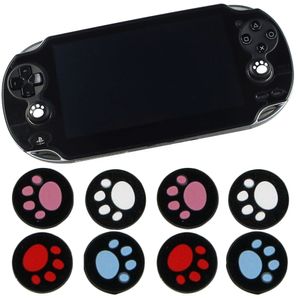 Силиконовые аналоговые джойстики с кошачьими когтями, кнопки, колпачки для джойстиков, крышка для PS Vita PSV 1000 2000, высокое качество, быстрая доставка