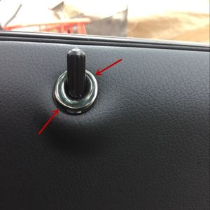 Car Door Bolt Circle Trim Sequins For Mercedes Benz GLA X156 200 220 260 2013-2017 Door Latch Decorative Covers