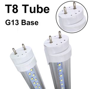 4ft 22W 28W 45W 3ft 18W 2ft 11W SMD 2835 T8 Led Tüp Işıkları 3200lm Sıcak / Doğal / Soğuk Beyaz 1.2m AC 85-265V