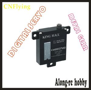 شحن مجاني -kingmax KM2607MD 26G الرقمية كاملة cnc الألومنيوم الهيكل المعدنية والعتاد والهيكل الجناح المؤازرة للطائرة RC هواية