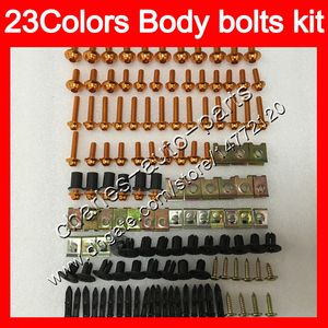 Fairing bolts full screw kit For SUZUKI RGV250 VJ21 VJ23 RGV Body Nuts screws nut bolt kit Colors