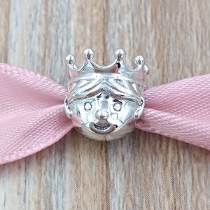 Andy Jewel authentische 925er-Sterlingsilberperlen, kostbarer Prinz-Charm, passend für europäische Schmuckarmbänder und Halsketten im Pandora-Stil, 791959