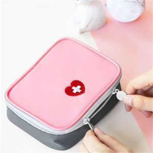 Mini Outdoor First Aid Kit Bag Travel Portable Medicine Package Emergency Storage Organizer