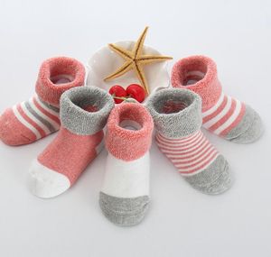 calzini di cotone invernale neonato inverno calzini spessi calzini corti per 0-3 anni per bambini calzino da bambino all'ingrosso