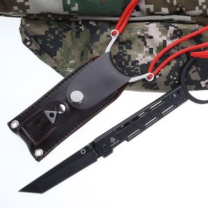 Сочетание ножа и Slingshot JL ab IN Tactical Многофункциональные инструменты С CR13 лезвие из нержавеющей стали на открытом воздухе выживания