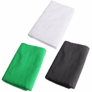 Wholesale 3 Colors Black Green White2x3m Muslin Cotton Photography Background Backdrop Screen
