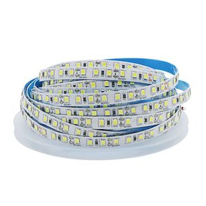 Edison2011 Hög ljusstyrka Flexibel LED-ljus 5M 120leds / M SMD 2835 LED-remsa Non-Waterproof DC 12V Strip Tape Cold White 9000K