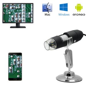 Industriellt mikroskop 50x-1000x USB-mikroskop 500/1000 gånger elektroniskt förstoringsglas HD digitalt mikroskop