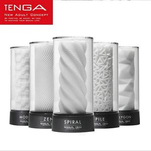 TENGA 3D Masturbatore maschile adulto Strumenti del sesso maschile Tazza di masturbazione originale del Giappone Giocattoli del sesso per gli uomini Prodotti del sesso della vagina artificiale Y200409