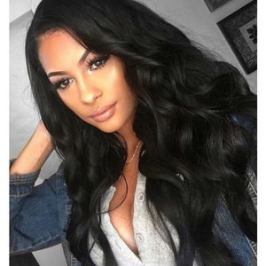 Brazilian Body Wave Lace Front Wigs Pre Plucked Virgin Human Hair Wigs with Baby Hair Brazilian Human Hair with Lace Front Natural Hairline