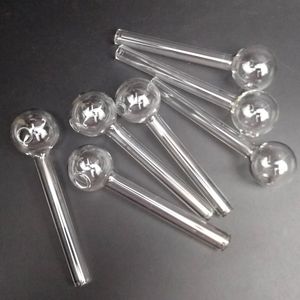 glass oil burner Hand Pipe Glass Tube Oil Burning Pipe Smoking Pipes 11cm Heady Pipes Tubing