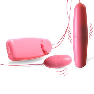 Sex leksak för kvinnor singel dubbelhopp ägg kula vibratorer clitoral g spot stimulate maskin vuxen spel par erotiska flört leksaker s1017