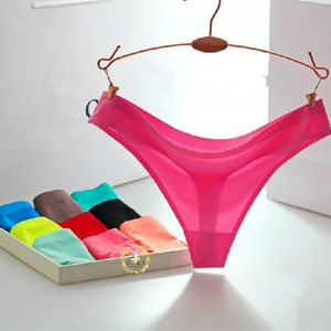 熱い販売ヒョウのセクシーなシームレスな下着の女性T-Back Panties g文字列女性のブリーフカルシンハランジェリーTanga Tong S923