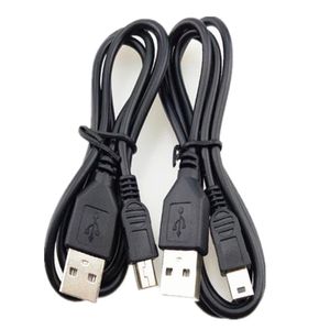 USB 2.0 A TO MINI B 5-PIN 5 pin V3 USB kablosu mp3 için Mp4 Veri Şarj Kablosu adaptörü