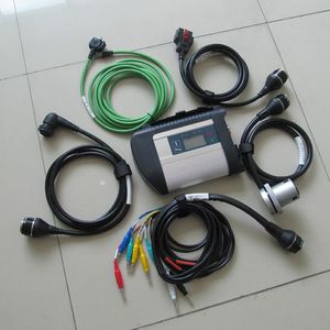 SD Connect Star Diagnosis Tool C4 with 5 Cables wifi Wireless for hdd for car andトラックスキャン