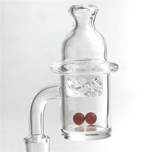 25 мм xl Quartz Banger GTR Bubble Swinning Carb Cap Gnil с 10 мм с плоской верхней верхней верхней частью 6 мм Ruby Terp Pearl