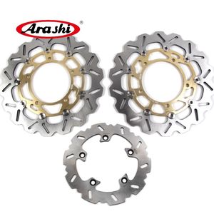 ARASHI For SUZUKI GSF 1250 BANDIT 2007 - 2011 Front Rear Brake Rotors Disk Disc Motorcycle Accessories GSF1250 GSF 650 ABS GSR 400