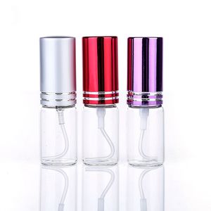 5 ml transparente kosmetische Nebelsprühflasche Mini-Zerstäuber-Parfümflaschen für die Hautpflegeverpackung 1000 Stück / Los