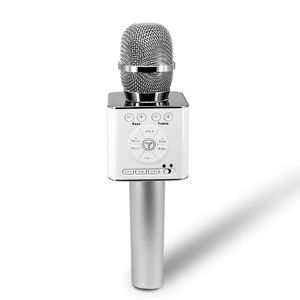 Sovo Wireless Karaoke Mikrofon Głośnik Bluetooth 2-in-1 Handheld Sing Recording Portable Player KTV dla IOS / Android