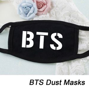 Paraorecchie K KPOP Fan Boys Lettera 2022 K- Dust Cotton Mouth-muffle Face Mask Dammskydd Maschere Antipolvere Masques