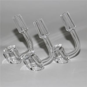 Female Male 10 14 18 mm Smoking Quartz Nail 4mm Thick 100% Pure Domeless Bangers Glass Bong water pipe