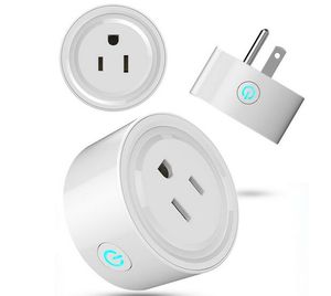 Novos mini plugues de energia WIFI inteligentes compatíveis com Alexa Sonoff Wifi Socket Outlet Automação Phone App Interruptor de temporização Controle remoto US Plug