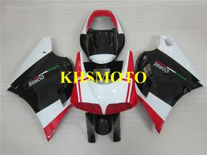 Injektionsgjutningssats för Ducati 748 996 03 04 05 Ducati 748 2003 2004 2005 ABS Röda vita svarta Fairings Set + Gifts DD01