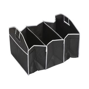 Saco de Armazenamento De carro Multi-Bolso Organizador Grande Capacidade de Armazenamento Dobrável Saco Organizador de Mala Do Carro Brinquedos Do Carro Recipiente De Armazenamento De Alimentos Sacos de Caixa